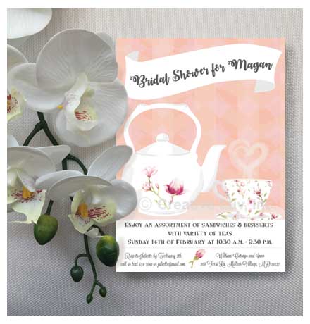 BRIDAL SHOWER invitations